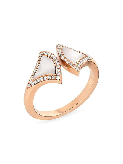[⭐Hildren Jewelry]DREAM MOP DIAMOND OPEN RING