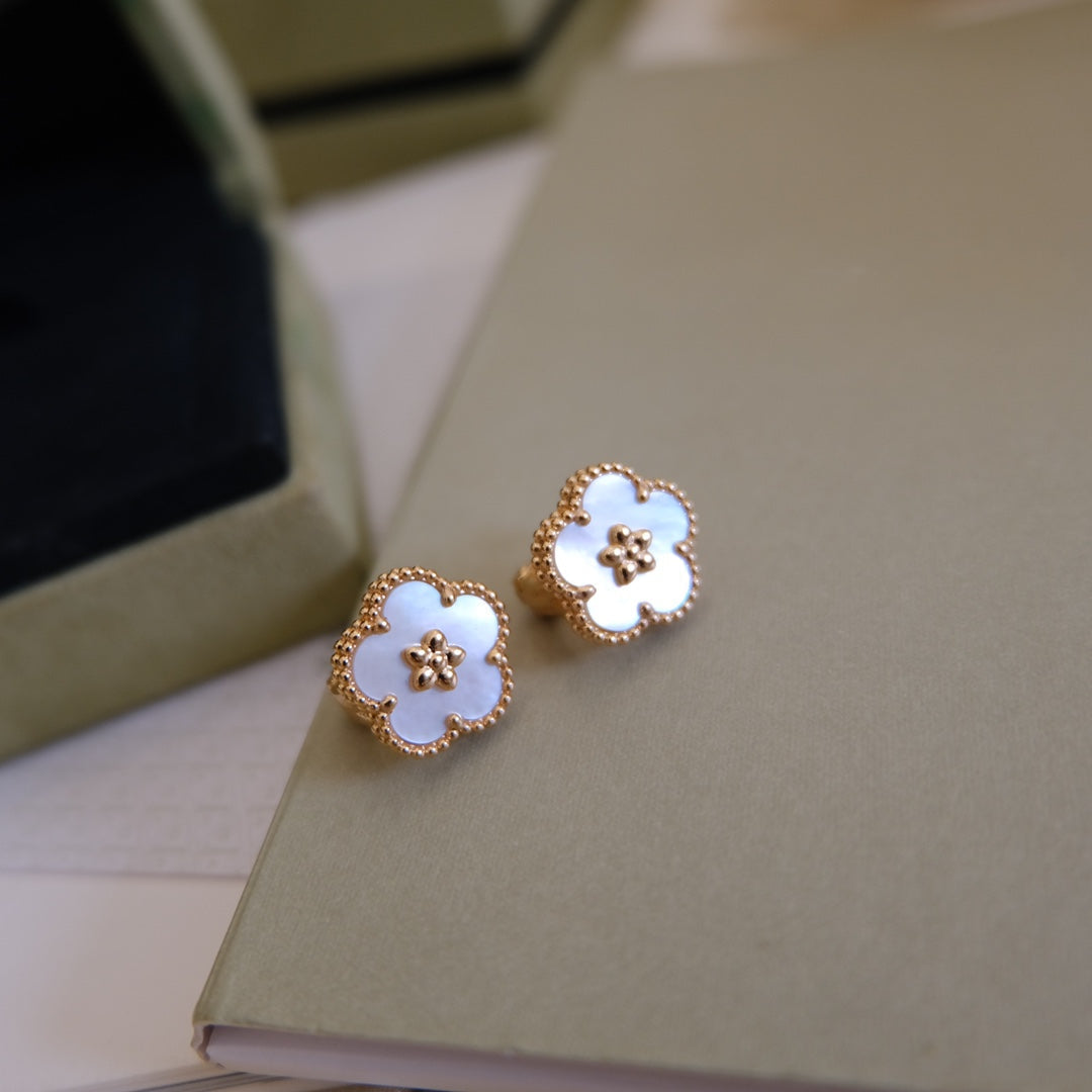 [⭐Hildren Jewelry]2026 NEW STYLE LUCKY SPRING EARRINGS