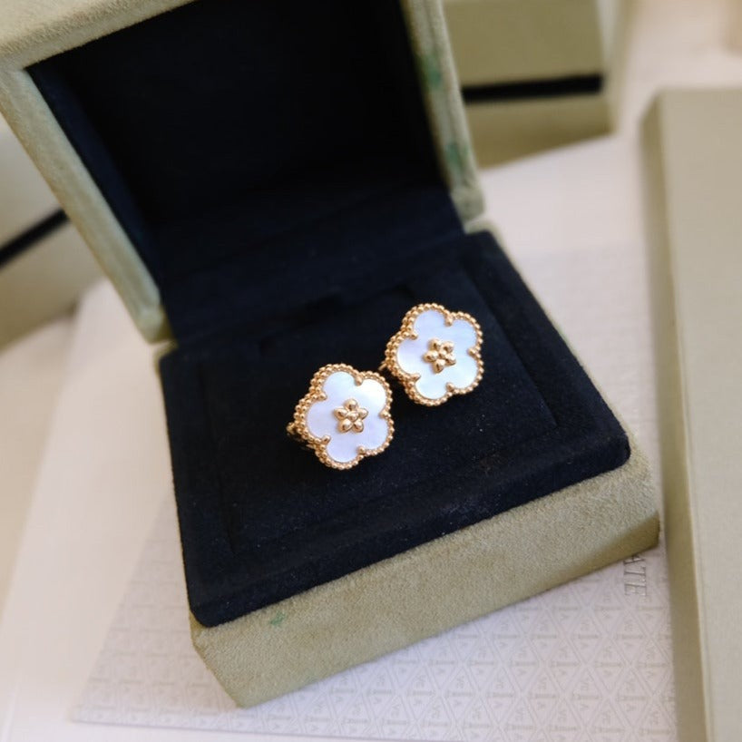 [⭐Hildren Jewelry]2026 NEW STYLE LUCKY SPRING EARRINGS