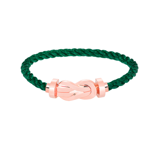 [⭐Hildren Jewelry]CHANCE LARGE 8 FIGURE BUCKLE NO DIAMOND BRACELET ROSE GOLD