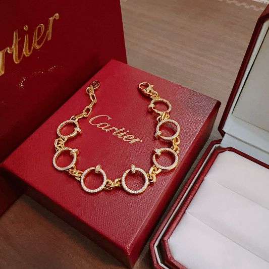 [⭐Hildren Jewelry Jewelry] LOVE&JUSTE BRACELET DIAMONDS