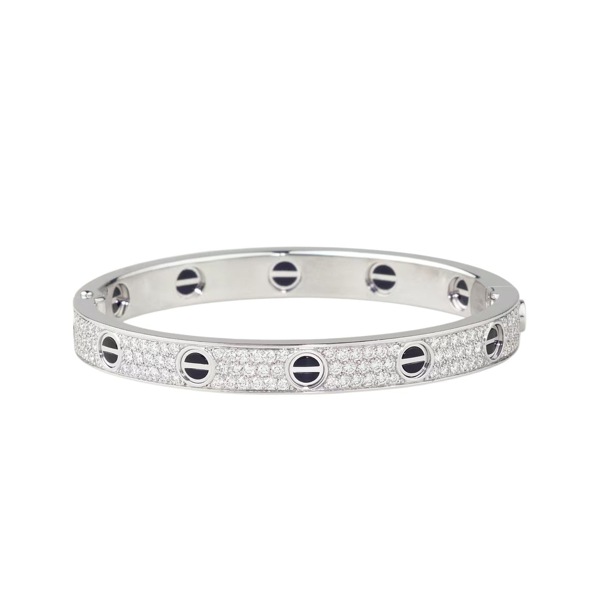 [⭐Hildren Jewelry]LOVE BRACELET 6.1MM DIAMOND-PAVED CERAMIC