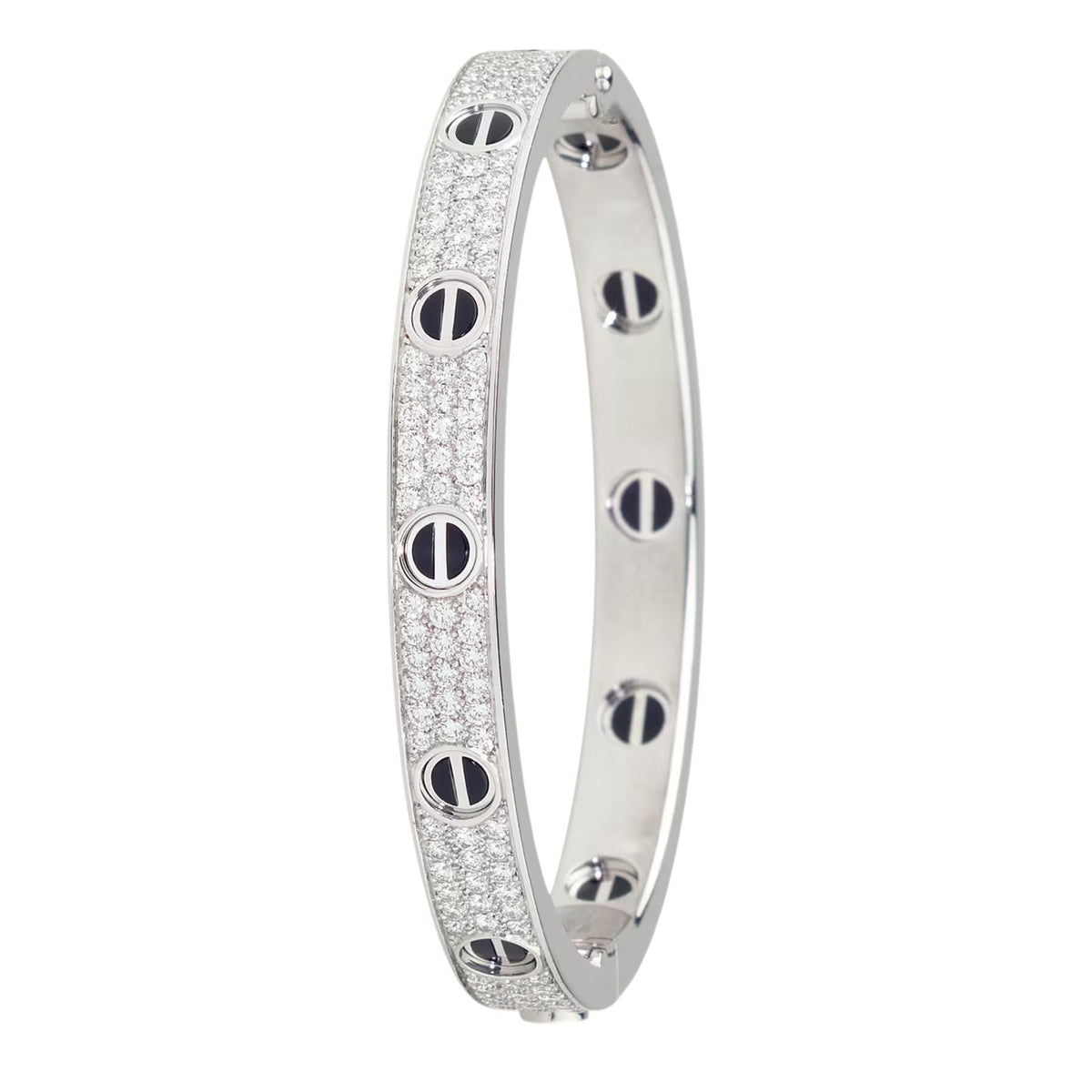 [⭐Hildren Jewelry]LOVE BRACELET 6.1MM DIAMOND-PAVED CERAMIC