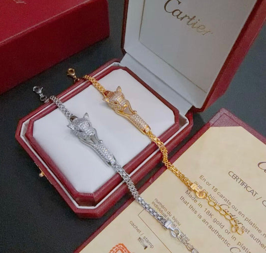 [⭐Hildren Jewelry Jewelry] PANTHERE  BRACELET DIAMONDS