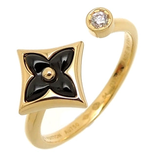 [⭐Hildren Jewelry]STAR 1 DIAMOND OPEN RING
