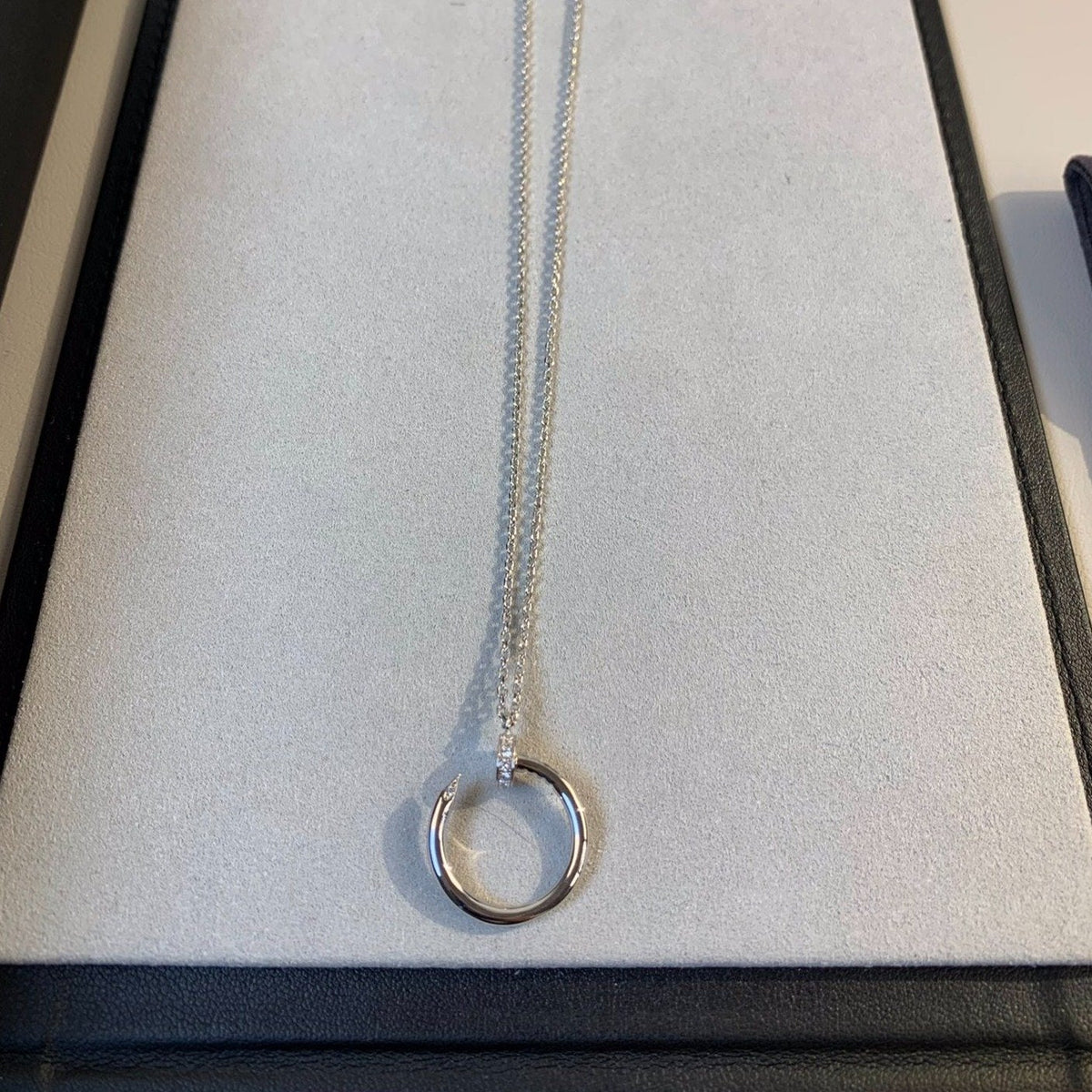 [⭐Hildren Jewelry]JUSTE NECKLACE SILVER