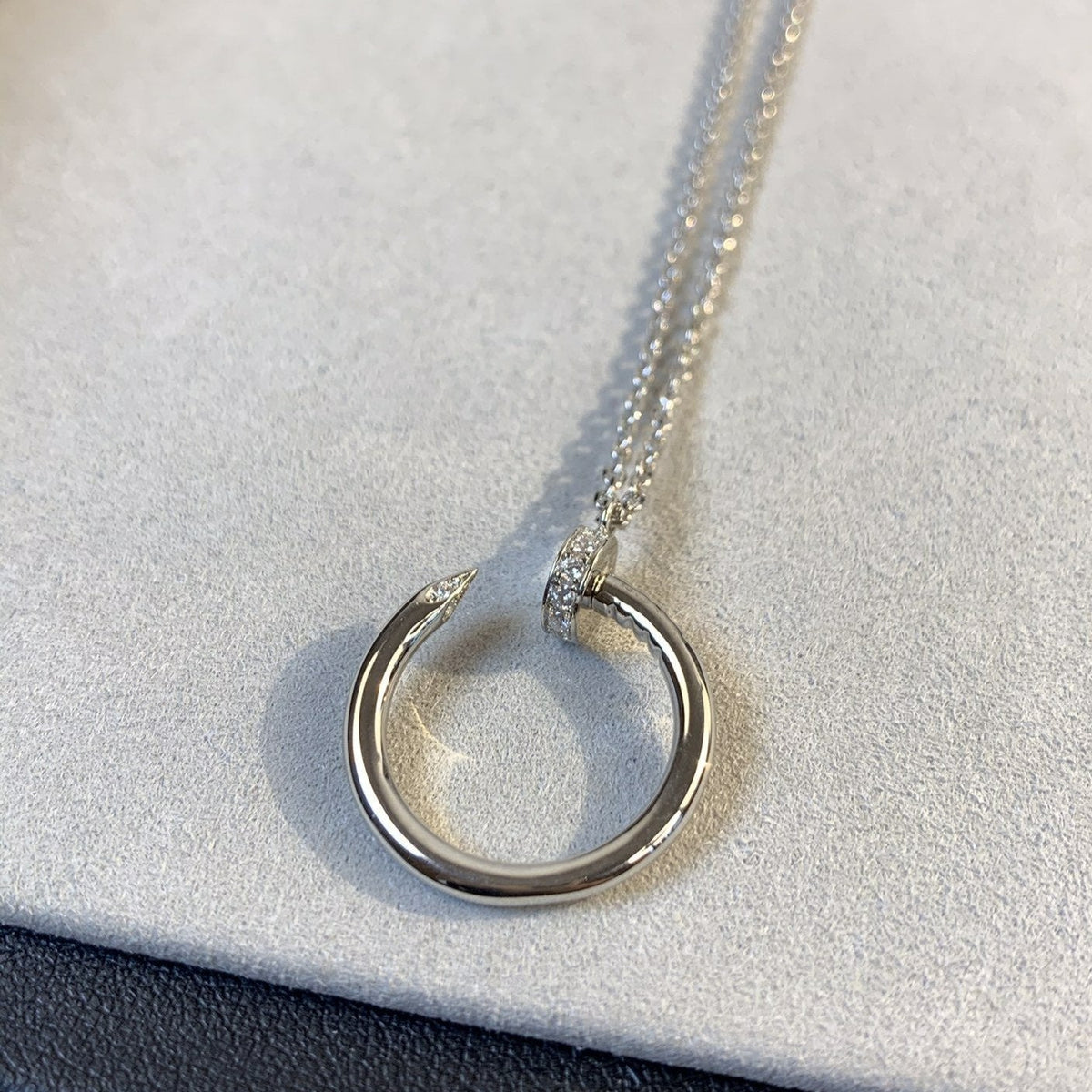 [⭐Hildren Jewelry]JUSTE NECKLACE SILVER