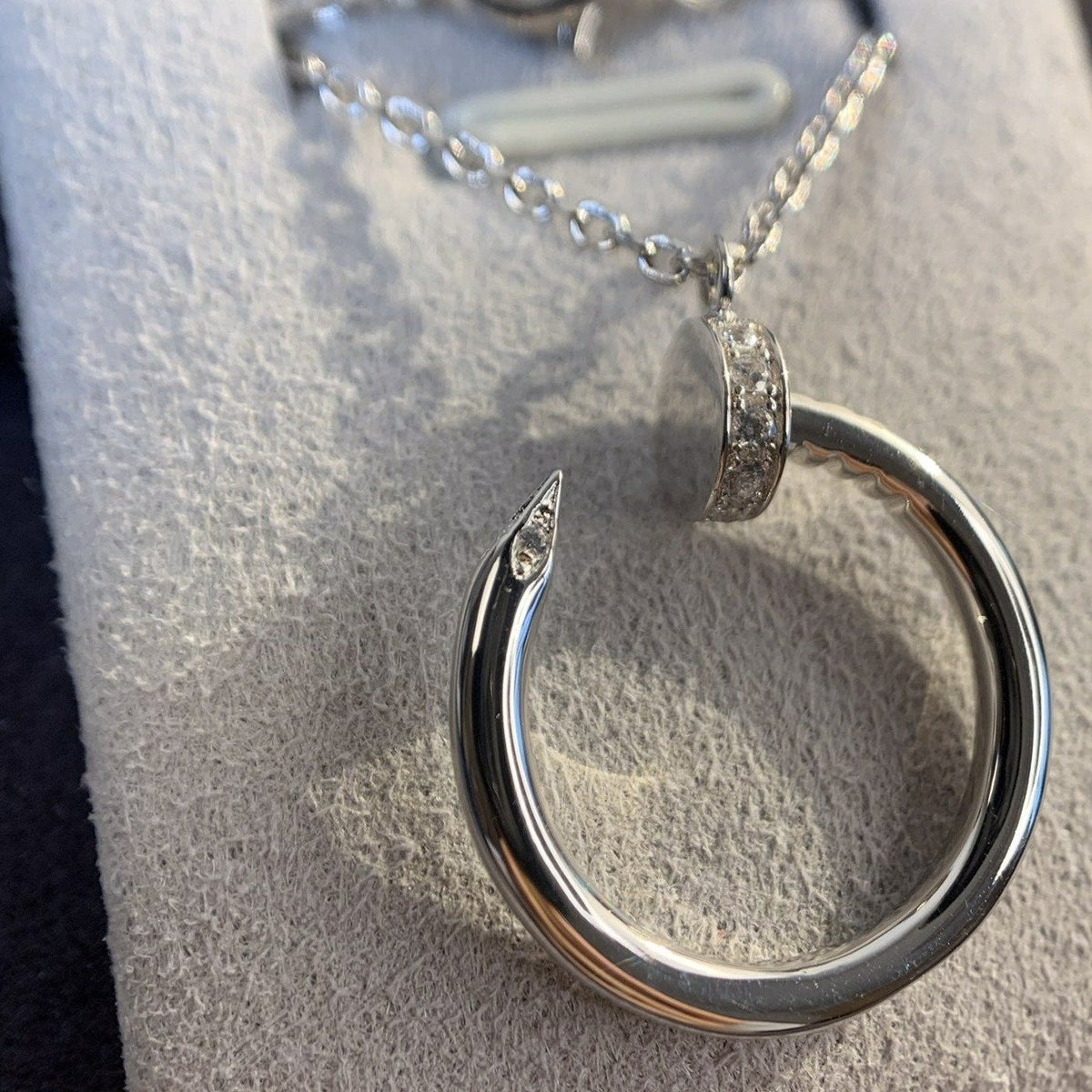 [⭐Hildren Jewelry]JUSTE NECKLACE SILVER