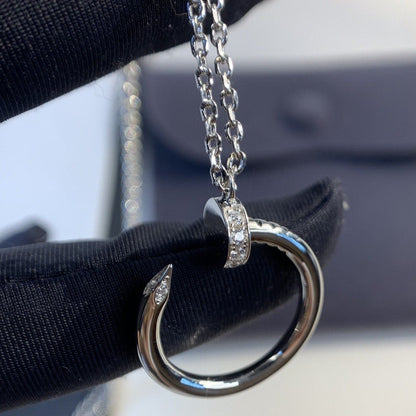 [⭐Hildren Jewelry]JUSTE NECKLACE SILVER