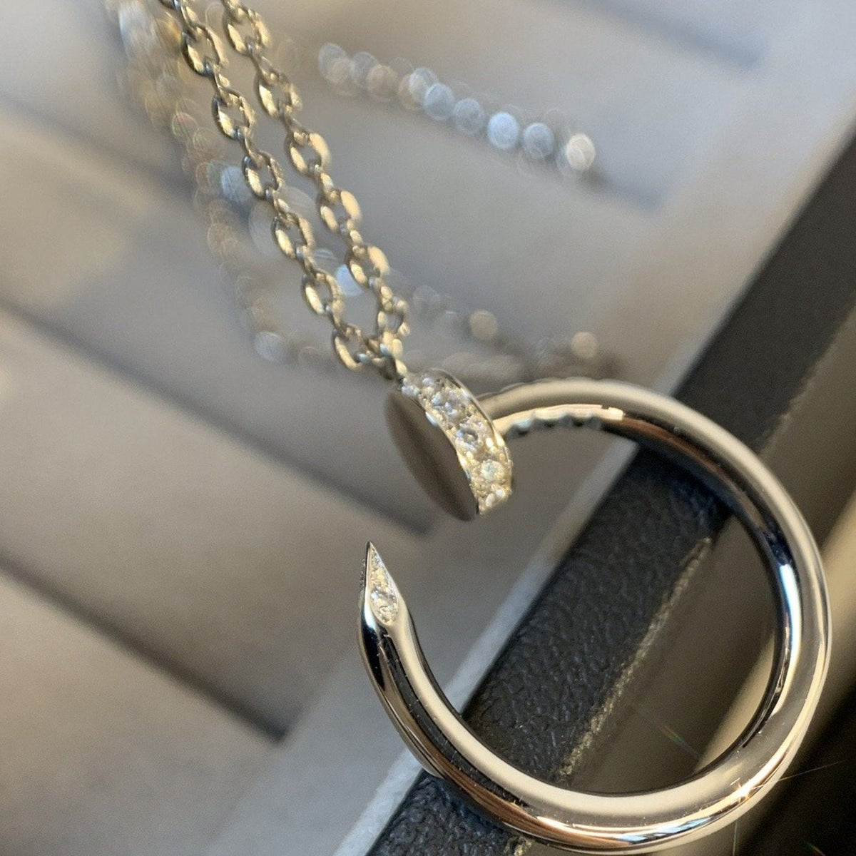 [⭐Hildren Jewelry]JUSTE NECKLACE SILVER