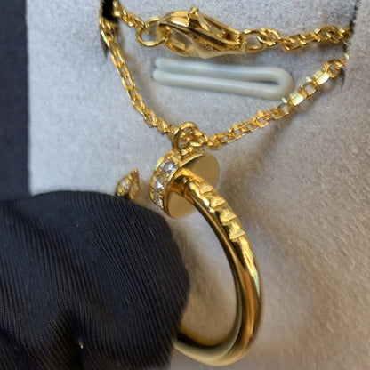 [⭐Hildren Jewelry]JUSTE NECKLACE GOLD