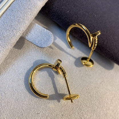 [⭐Hildren Jewelry]JUSTE EARRINGS GOLD