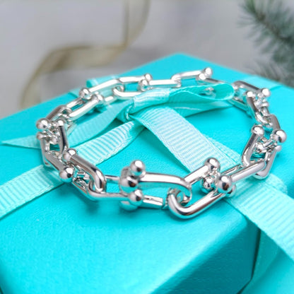 [Hildren Jewelry]HARDWEAR BRACELET PINK GOLD AND SILVER