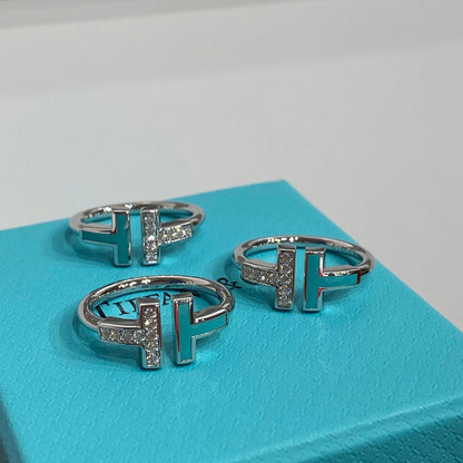 [Hildren Jewelry] WIRE TURQUOISE DIAMOND RING SILVER