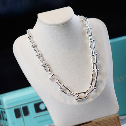 [Hildren Jewelry]HARDWEAR LINK SILVER NECKLACE
