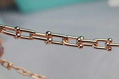 [Hildren Jewelry]HARDWEAR LINK GOLD NECKLACE