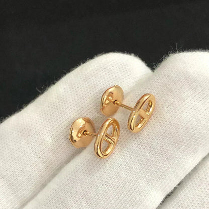 [⭐Hildren Jewelry]CHAINE SMALL EARRINGS GOLD AND SILVER