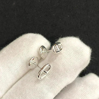 [⭐Hildren Jewelry]CHAINE SMALL EARRINGS GOLD AND SILVER