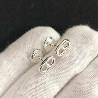[⭐Hildren Jewelry]CHAINE SMALL EARRINGS GOLD AND SILVER