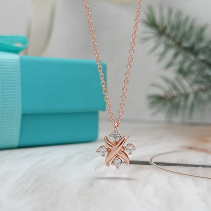 [Hildren Jewelry]PINWHEEL NECKLACE DIAMOND