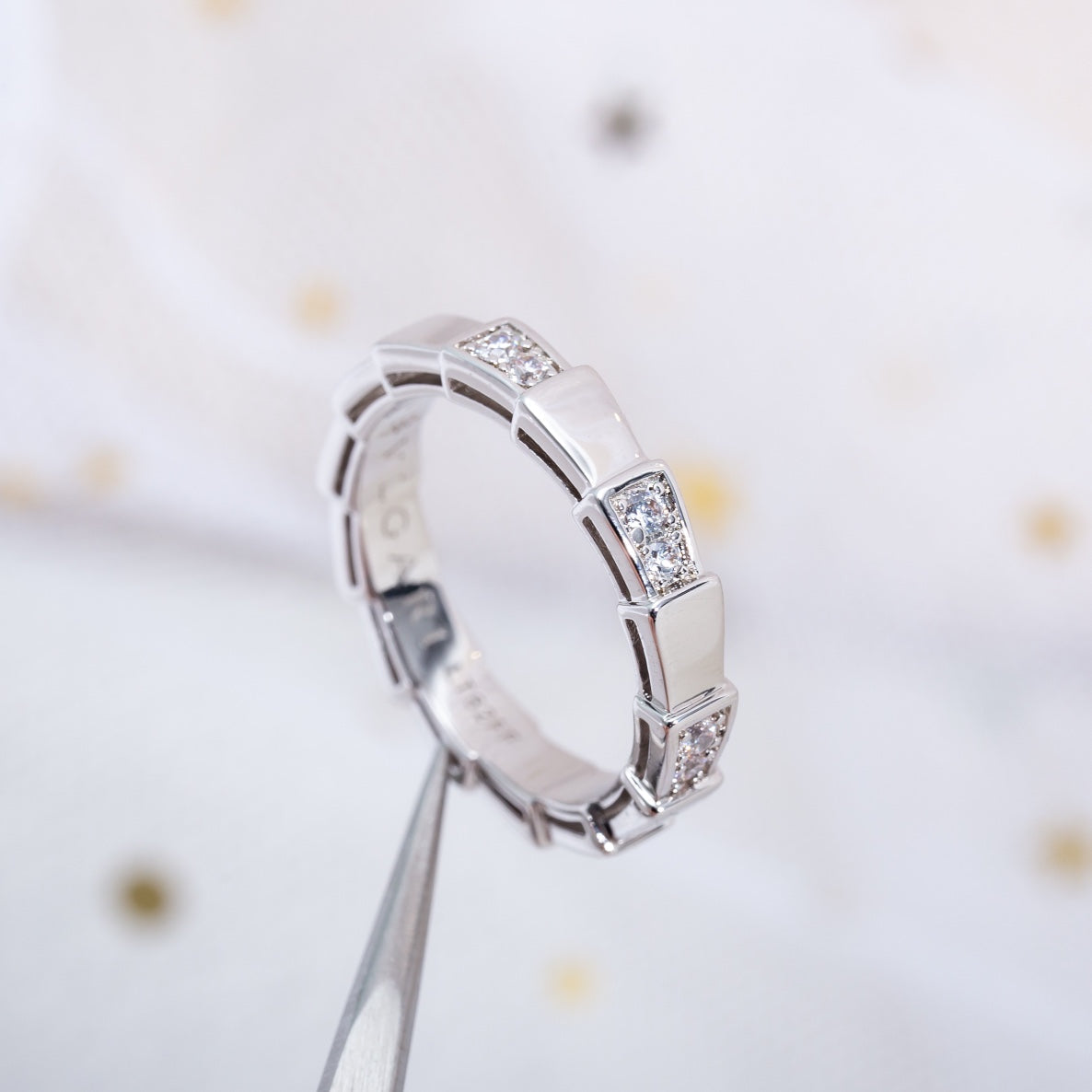 [⭐Hildren Jewelry]SERPENTI RING SILVER  3MM