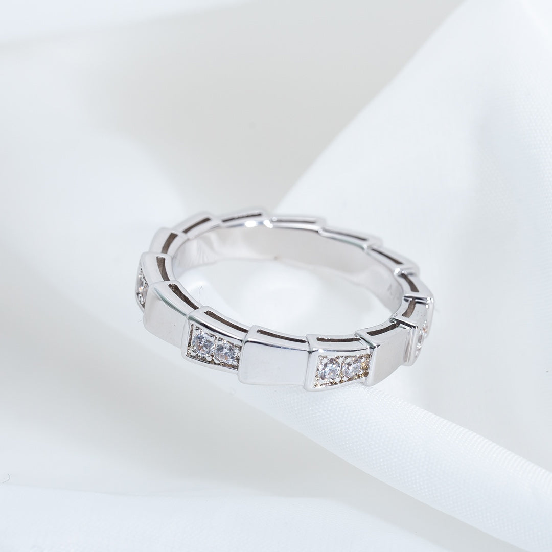 [⭐Hildren Jewelry]SERPENTI RING SILVER  3MM
