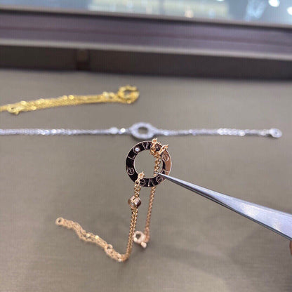 [⭐Hildren Jewelry]LOVE BRACELET 2 DIAMOND