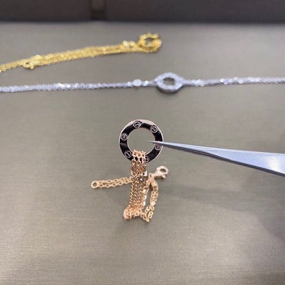 [⭐Hildren Jewelry]LOVE BRACELET 2 DIAMOND