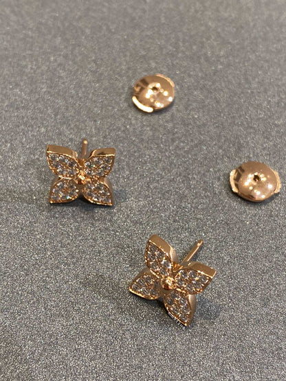 [⭐Hildren Jewelry]STAR DIAMOND EARRINGS
