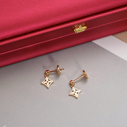 [⭐Hildren Jewelry]STAR EARRINGS GOLD