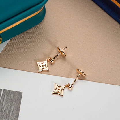 [⭐Hildren Jewelry]STAR EARRINGS GOLD