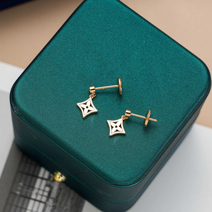 [⭐Hildren Jewelry]STAR EARRINGS GOLD