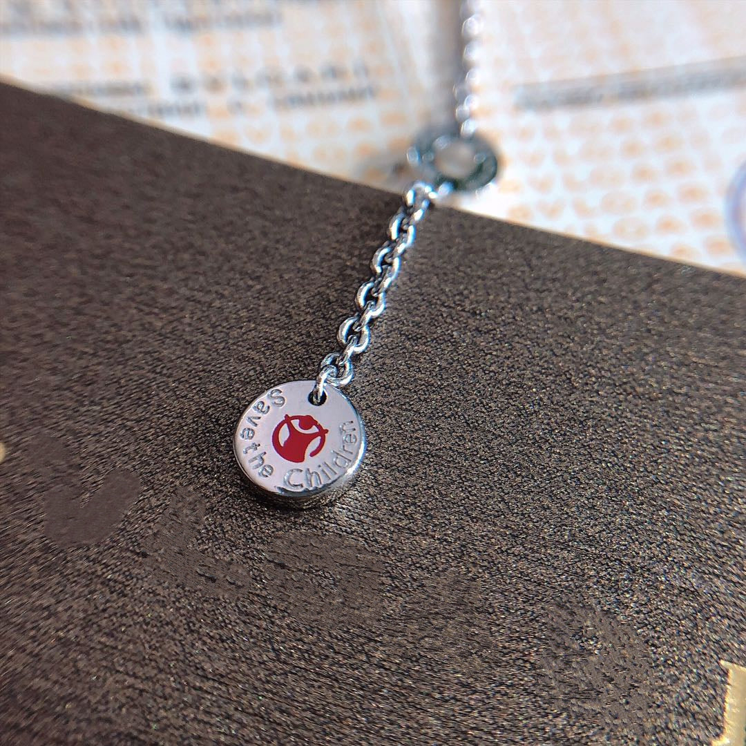 [⭐Hildren Jewelry]ZERO 1 BLACK CERAMIC SILVER NECKLACE