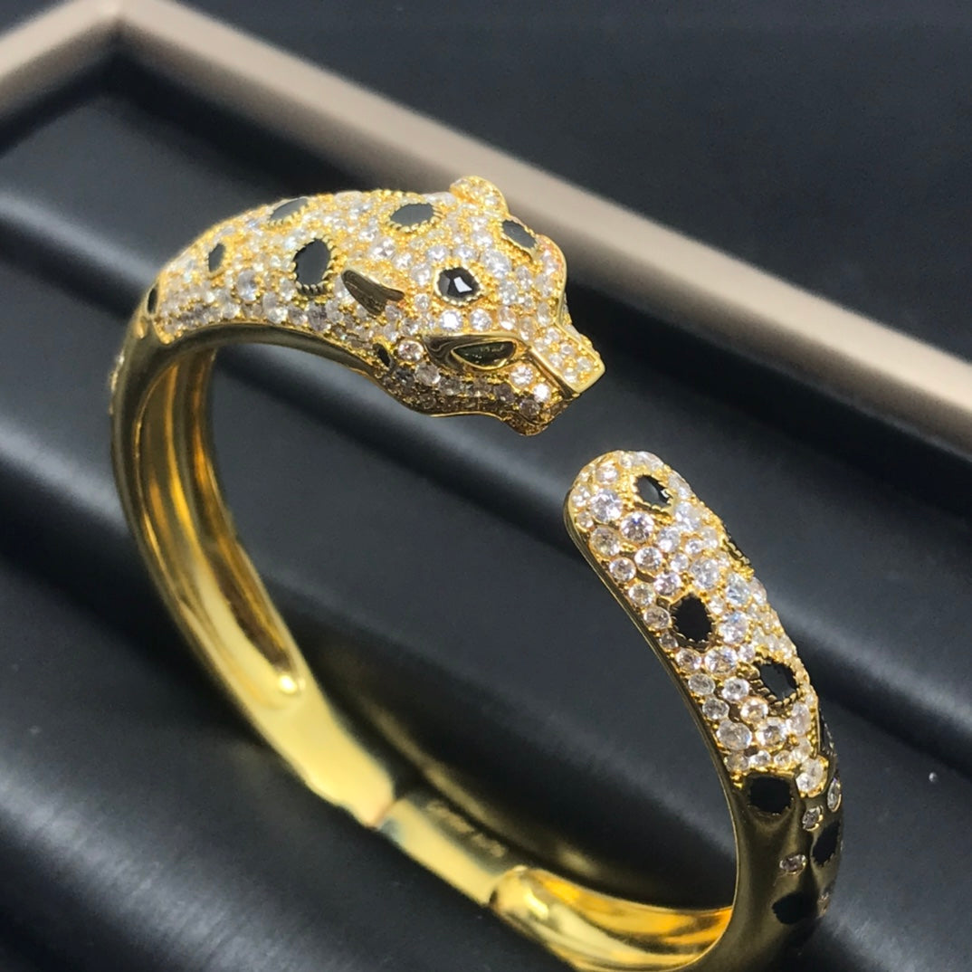 [⭐Hildren Jewelry]PANTHERE BIG BRACELET DIAMONDS