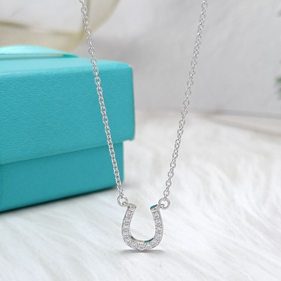 [Hildren Jewelry]U DIAMONDS PEDANT NECKLACE