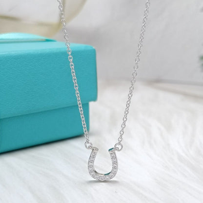 [Hildren Jewelry]U DIAMONDS PEDANT NECKLACE