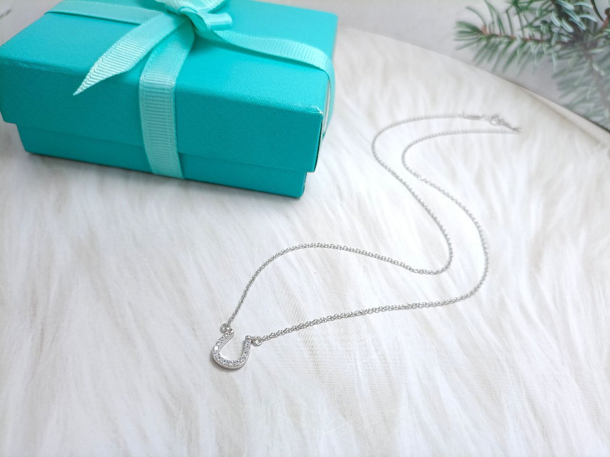 [Hildren Jewelry]U DIAMONDS PEDANT NECKLACE