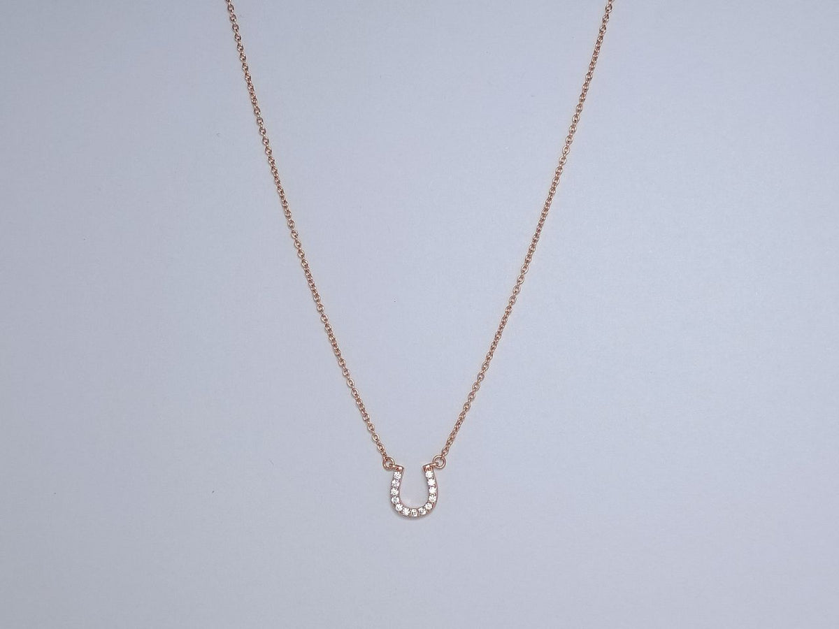 [Hildren Jewelry]U DIAMONDS PEDANT NECKLACE