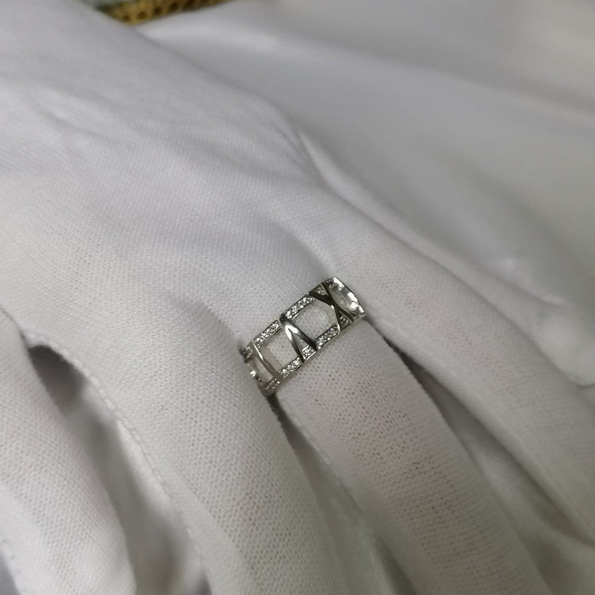 [Hildren Jewelry]ATLAS LARGE OPEN DIAMOND RING