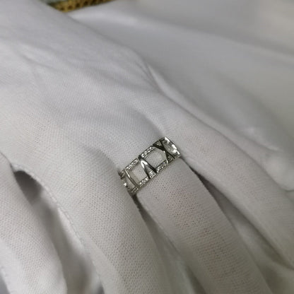 [Hildren Jewelry]ATLAS LARGE OPEN DIAMOND RING