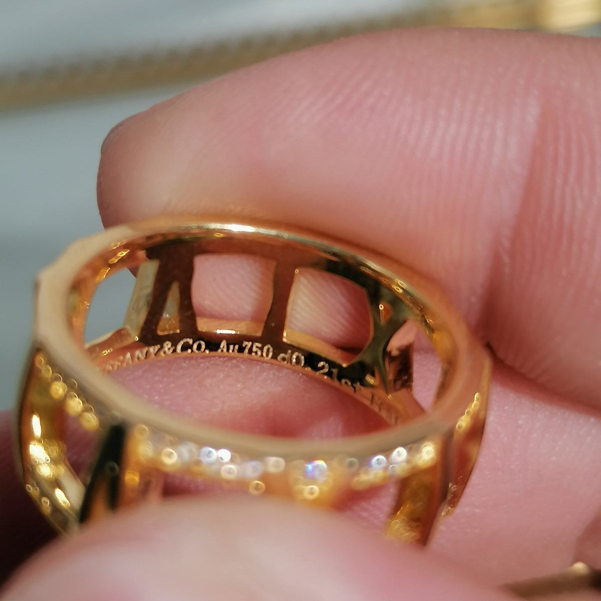 [Hildren Jewelry]ATLAS LARGE OPEN DIAMOND RING