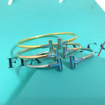 [Hildren Jewelry]T BRACELET 1.8MM TURQUOISE