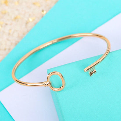 [Hildren Jewelry]KEY WIRE OVAL BRACELET