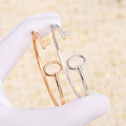 [Hildren Jewelry]KEY WIRE OVAL BRACELET