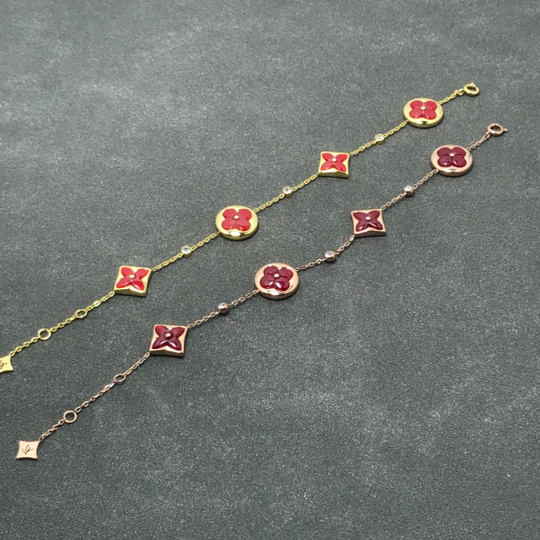 [⭐Hildren Jewelry]STAR AND SUN CARNELIAN 4 MOTIFS 3 DIAMONDS