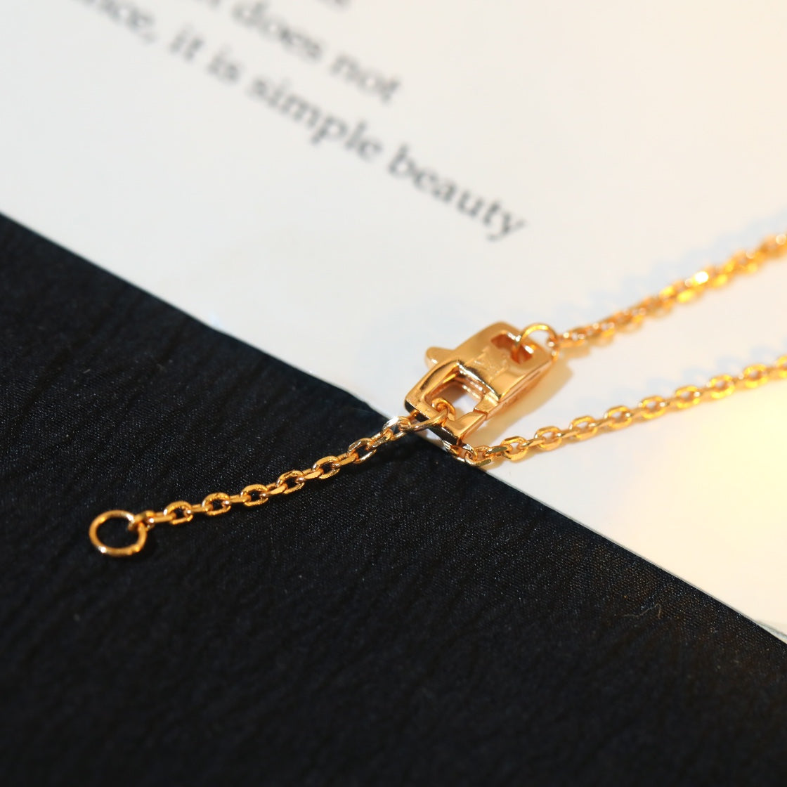 [⭐Hildren Jewelry]STAR AND SUN DIAMOND PINK GOLD NECKLACE
