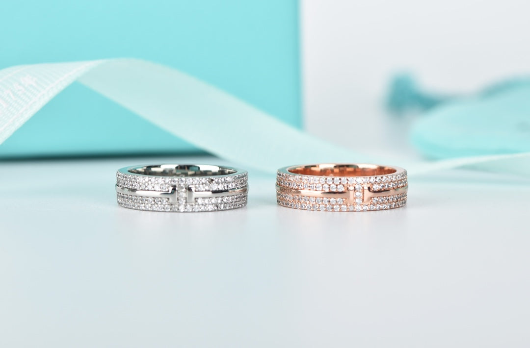 [Hildren Jewelry]T WIRE DIAMOND RING