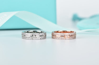 [Hildren Jewelry]T WIRE DIAMOND RING