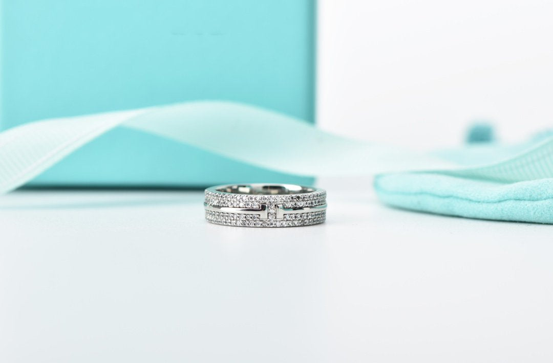 [Hildren Jewelry]T WIRE DIAMOND RING
