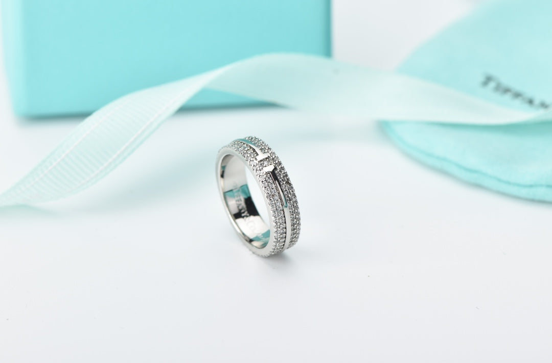 [Hildren Jewelry]T WIRE DIAMOND RING